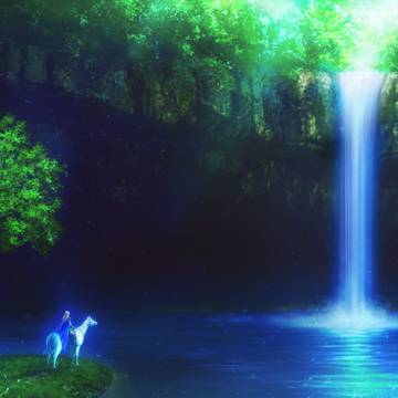 静穏の小滝
