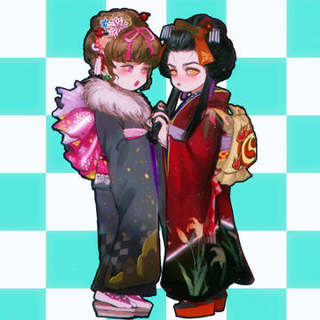 魔王と救世主♡着物