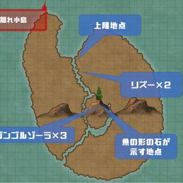 FQRPG用フィールドマップ（名も無き孤島）