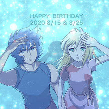 一輝＆エスメラルダ誕　2020