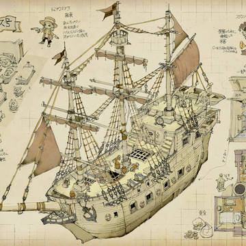 図解!帆船ディミートリアス号