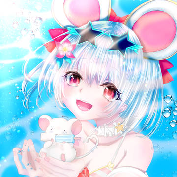 [グラブル]ネズ水着のビカラちゃん