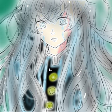 鬼滅の刃トレス 色塗り