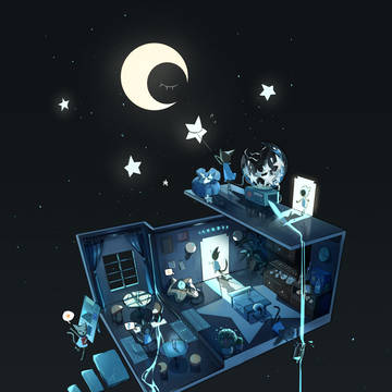 夜の
