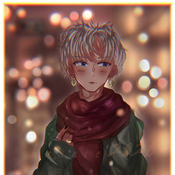 The boy in the street