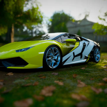 在地平线四玩ASPHALT9(误)