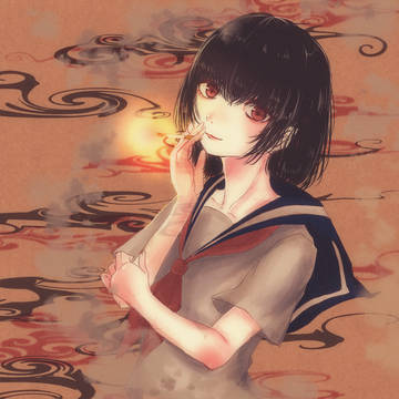 煙草と少年