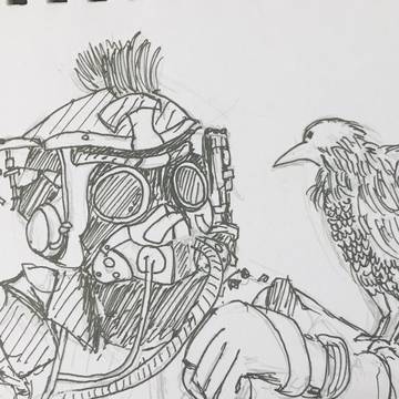 ブラハ好きすぎてとうとう描きました