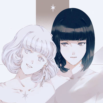 黒と白の双子
