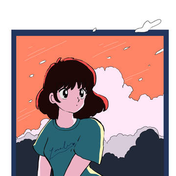 夕方の空ってちょっと切なくなる