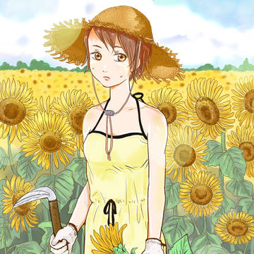 ひまわり畑