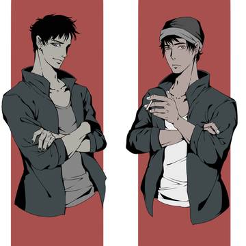 二人のイケメン
