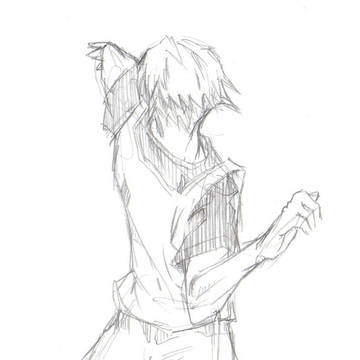 ハイキュー!!　お絵描き練習。