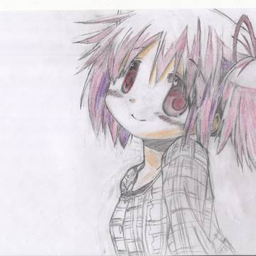 鹿目まどか 模写