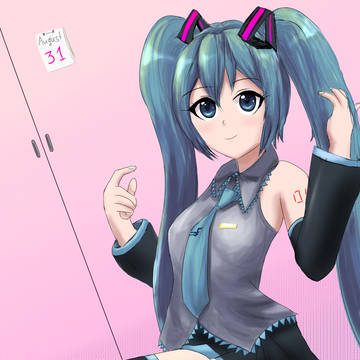 お誕生日おめでとうミクちゃん！