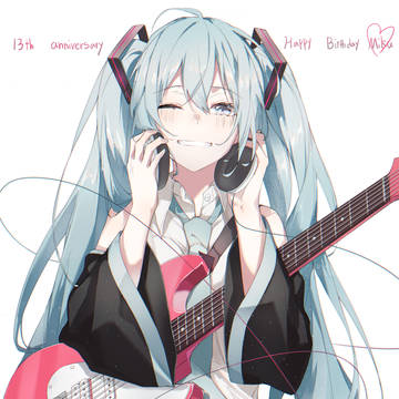 Happy  Birthday Miku