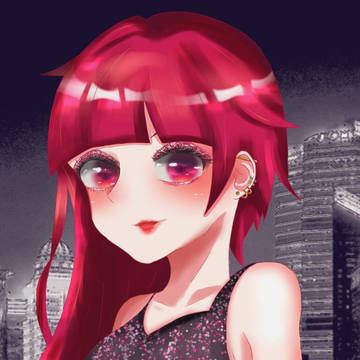 女の子。