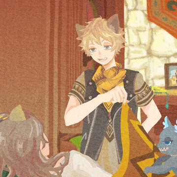 ラギーとレオナ