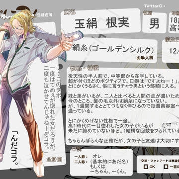 【魔仁神家】玉絹　根実【CS】 保管用…