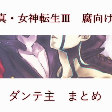 【真3／腐向け／ダンテ主】まとめ