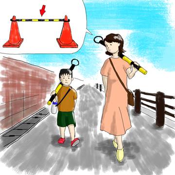 コーンバー親子