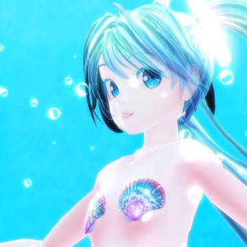 【MMD】海の幽霊【初音ミクカバー】