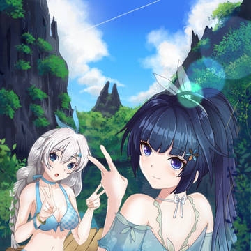 summer get-away w/ Kiana and Mei