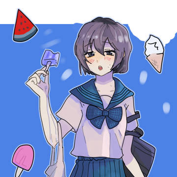 アイス買い食い