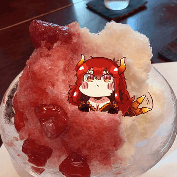 イチゴかき氷ドレイク
