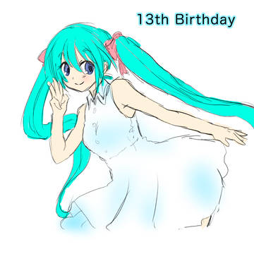 ミクさんはぴば