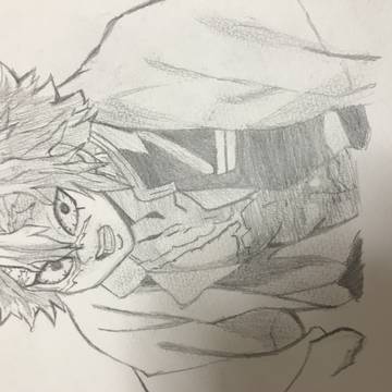 不死川実弥(模写)