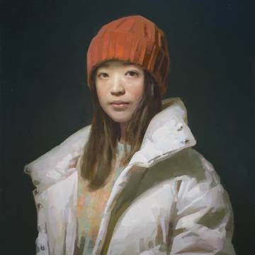 赤いニット (Red Toque)