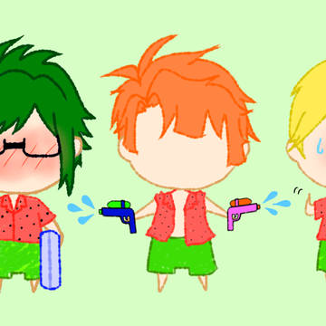 ピタゴラの夏💚🧡💛