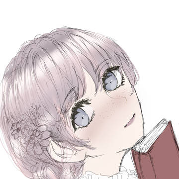 女の子　描く練習