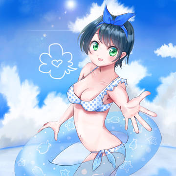 るかちゃんと夏デート