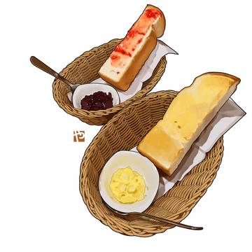 Komeda breakfast toast