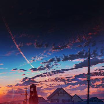 夕焼け雲