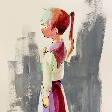 女子です