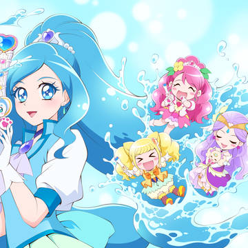 キュアフォンテーヌは水属性！