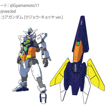 PFF-X7II コアガンダム [クジョウ・キョゥヤ ver.]