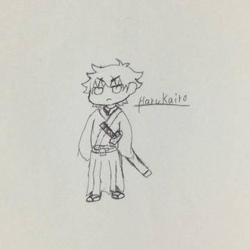 剣士（落書き）