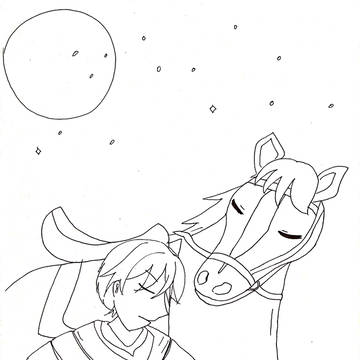 小説『遠征』挿し絵