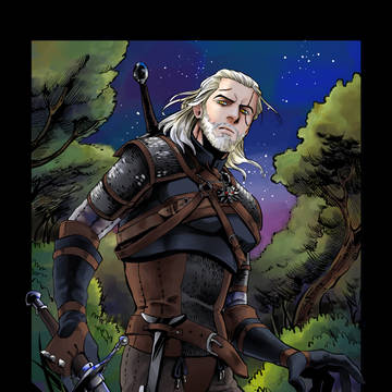 [塗鴉]The Witcher 帝狼+其他
