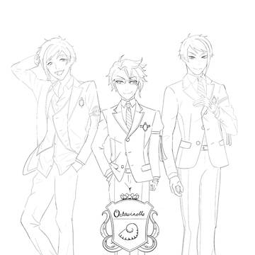 オクタヴィネル寮模写