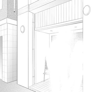 背景練習　トレスメイン