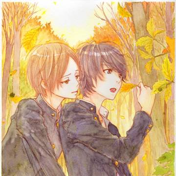 透明水彩絵