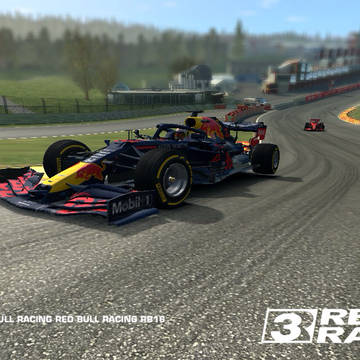 Verstappen Redbull RB16 at Spa