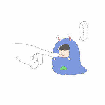 抵抗するカラゲルゲ