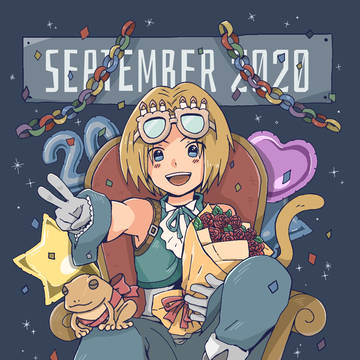 ジタン誕生月おめでとう🎉
