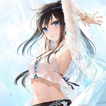 夏のポニーテールさん